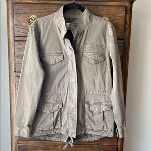 Women’s Hinge Utility Jacket in Brown, Size M